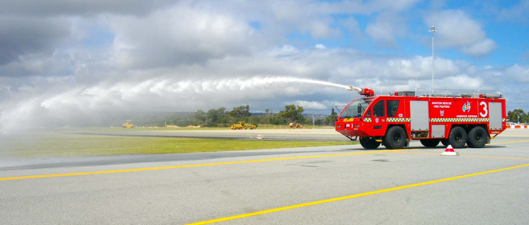 Firefighting truck