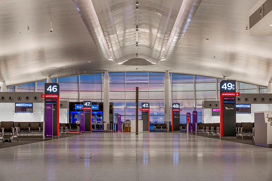 Our terminals image 1 - inside the T1 Domestic Pier 